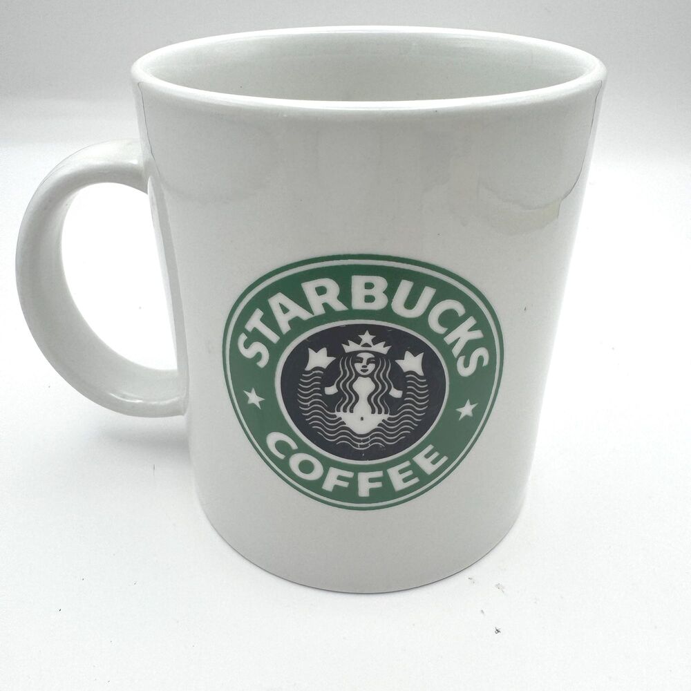 Vintage Starbucks Coffee Mug | Classic Siren Logo | BIA Cordon Bleu | Pre-2011